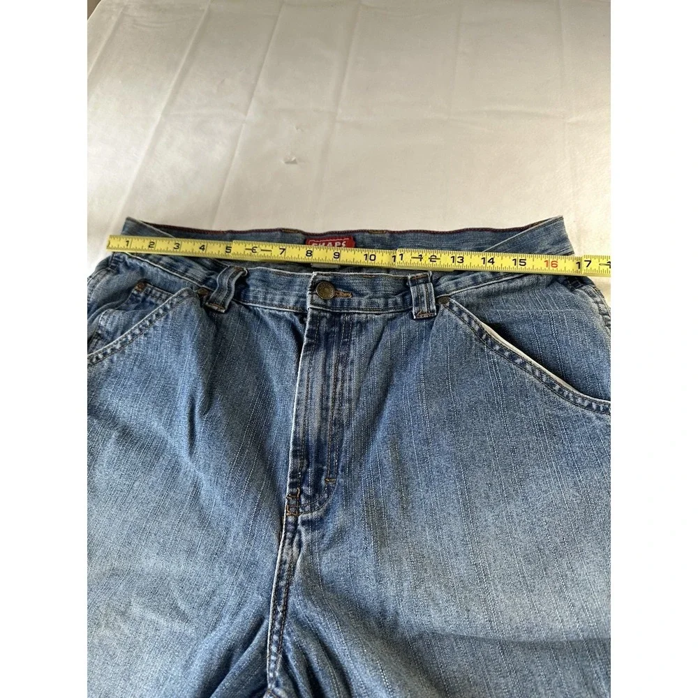 Vintage Chaps‎ Denim Shorts Mens 34 Blue Vintage Relaxed Fit Y2K Baggy Jorts